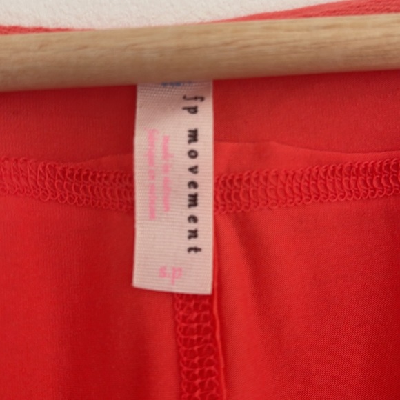 Free People Movement Soul Circle Hooded Long Sleeve Atomic Orange Small NWOT - Picture 7 of 13